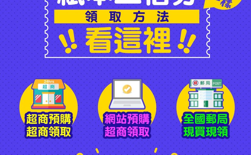 紙本三倍券怎麼拿 超簡單購買 領取方式看這 超商 線上 郵局 好好玩台灣21