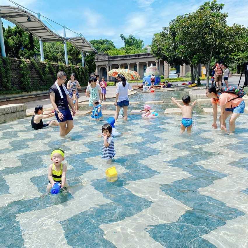 自來水園區,自來水博物館,自來水博物館玩水,自來水園區玩水,自來水玩水,熊讚水樂園2023,2023熊讚水樂園