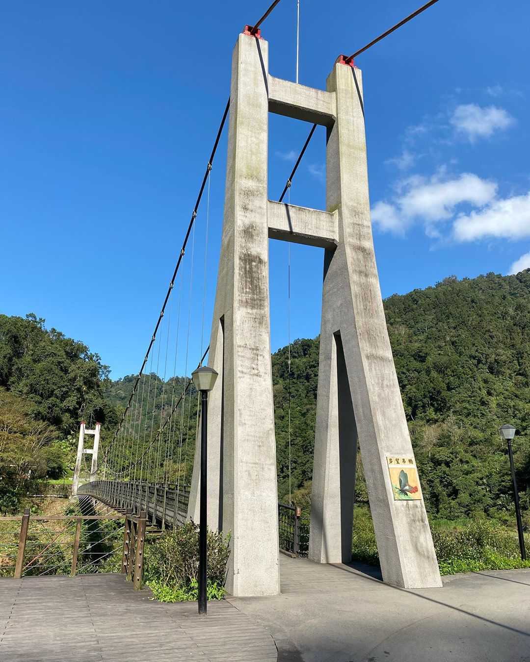 宜蘭鳩之澤溫泉 多望吊橋