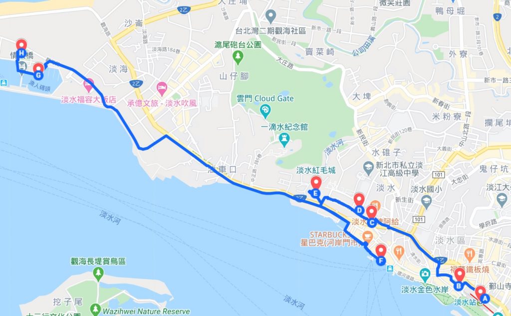 淡水一日遊攻略 淡水怎麼吃 去哪玩 精選旅遊路線 交通 景點 美食 好好玩台灣21