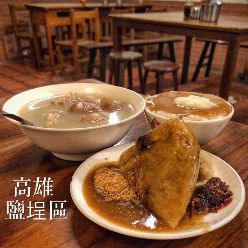 愛河景點 | 愛河美食，郭家肉粽只賣肉粽、碗粿、和四種湯品，但越是簡單的料理，越能看到店家功力。