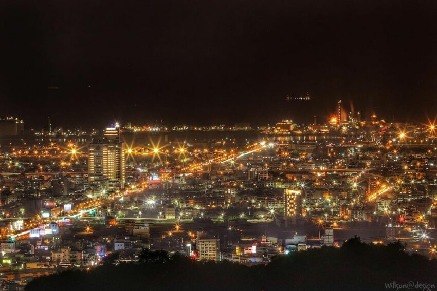 台中月老廟夜景