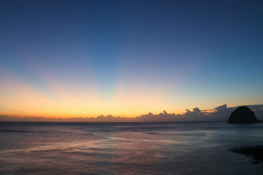 虎頭坡夕陽 