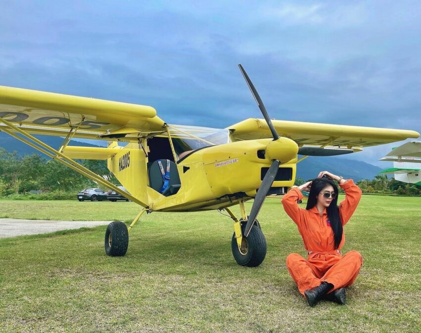 花蓮鳳林景點｜慢城 客家 鳳林飛行場 輕航機 輕航機體驗 鳳林鎮 2021 