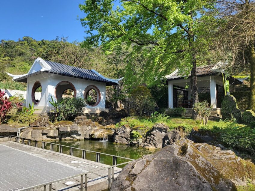 茶業博物館閩南庭院建築造景