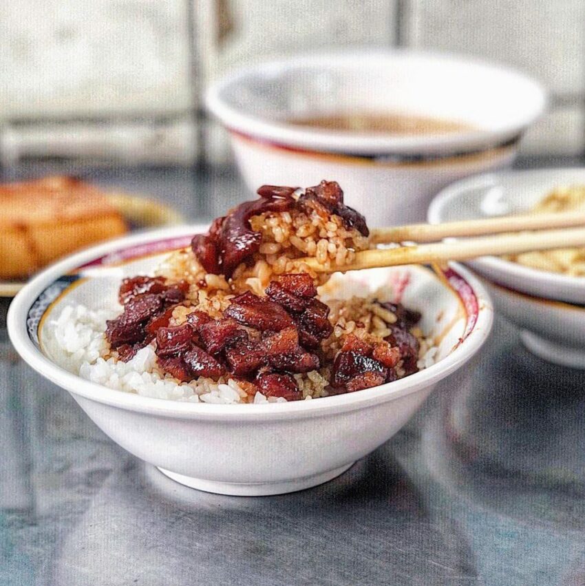 北投美食,矮仔財滷肉飯