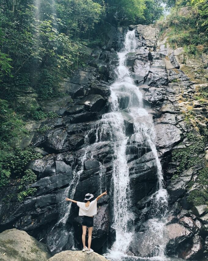 北海岸景點,北海岸一日遊,老梅青山瀑布