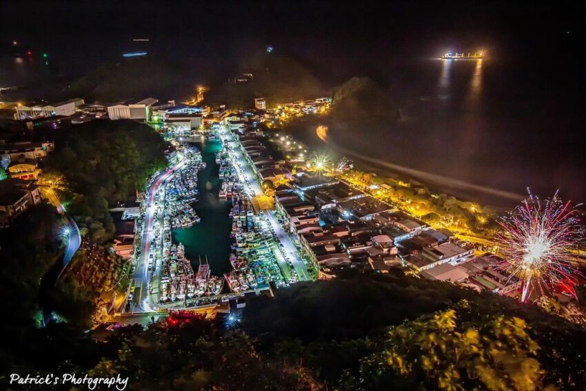 宜蘭夜景 南方澳觀景台 