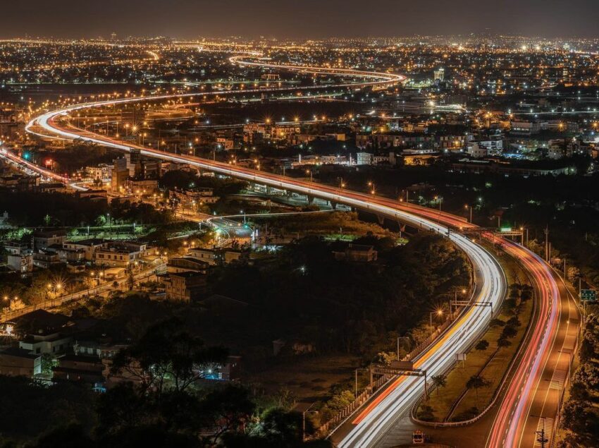 宜蘭夜景 小金面