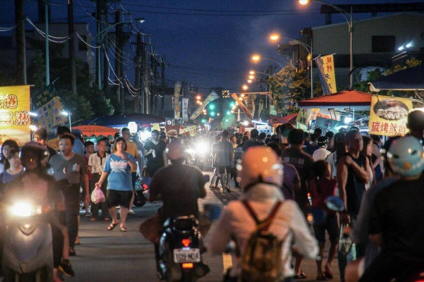 清溝路流動夜市