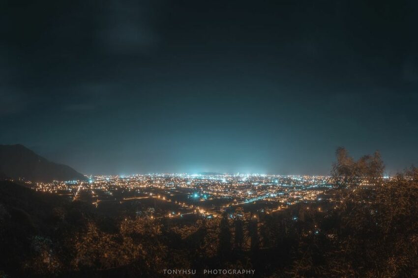 花蓮夜景 楓林步道 吉安景點