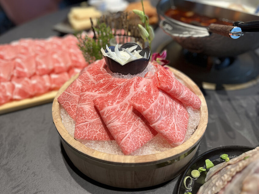 台中岩漿火鍋 A5日本和牛臀肉