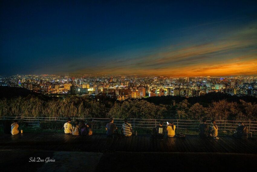 虎頭山公園夜景