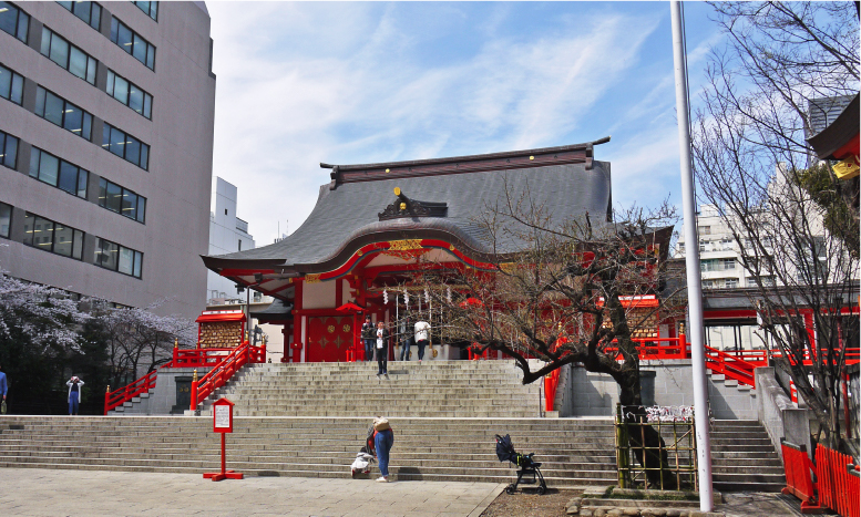 新宿景點 花園神社