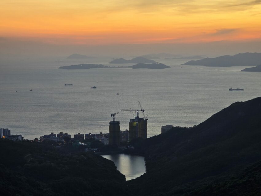 香港太平山, 夕陽, 428摩天台