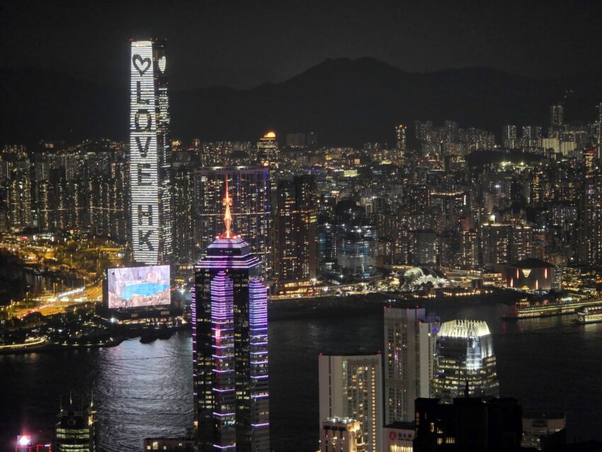 香港夜景, 太平山夜景