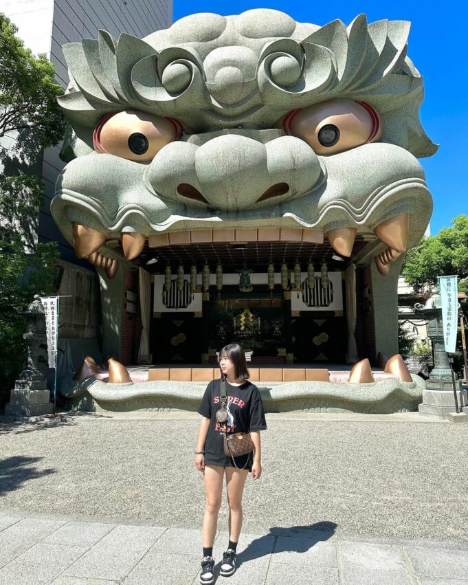 大阪市浪速區, 難波八阪神社, 大阪景點, 大阪神社, 大阪難波景點, 