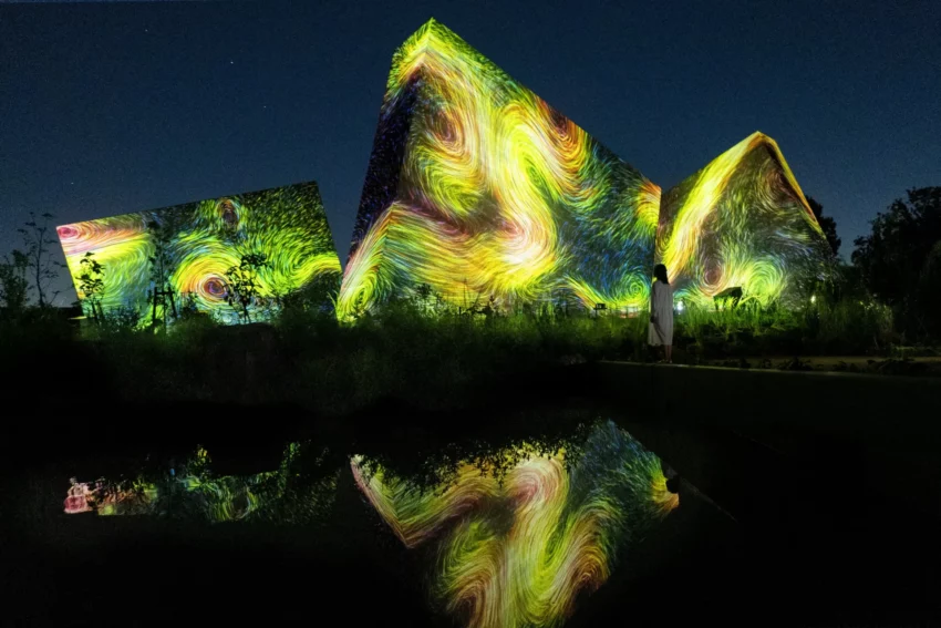 大阪展覽推薦, 長居植物園, 大阪晚上, 大阪夜間展覽, 長居植物園 teamLab Botanical Garden Osaka, 大阪植物園