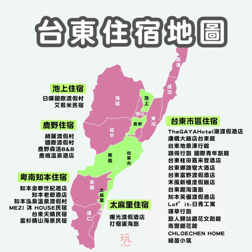 最新【台東住宿推薦】精選20間超夯台東飯店、台東民宿推薦，台東必住名單出爐